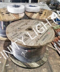 งานเสาไฟถนน สูง 9 เมตร กิ่งเดี่ยว ชุบกัลวาไนซ์ + โคมถนนหลังเต่า hps 250w พร้อมอุปกรณ์ + สายไฟ
